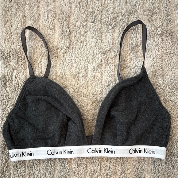 Calvin Klein Dark Gray Bralette - Picture 1 of 5